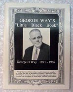 BOOK - George Ways Little Black Book  - LIMTED STOCK