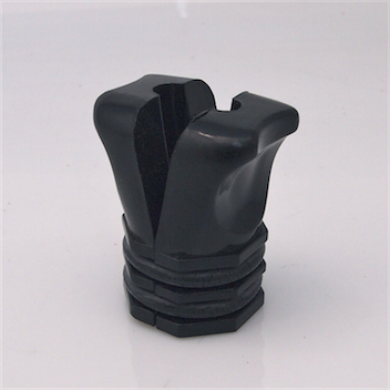 Cymbal Top - Black Plastic - EZ Clip Topper 6mm or 8mm 