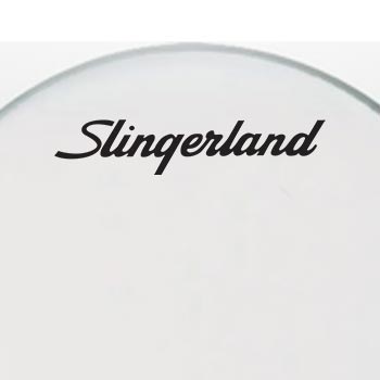 Drum Co. Logo - Slingerland BLACK small 60s
