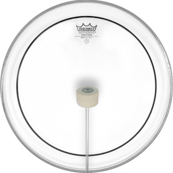 Remo BD head - 22 in PowerStroke 3 Smooth White