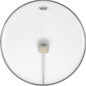 Remo BD head - 24 in Ambassador Smooth White