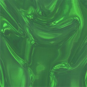 Satin FlameDrum Cov. : Green - Full Sheet