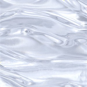 Satin Flame Wrap : White - Full Sheet