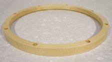 Vintage Wood Hoop Soft Gloss Natural  - Maple 14 in 8 hole SN TOP/ Tom