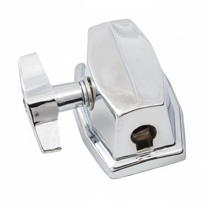 Tom Hawk トムホーク　ツイスト　フラットエッジ Tom Bracket - Standard Tama Style CHROME — Drum Maker